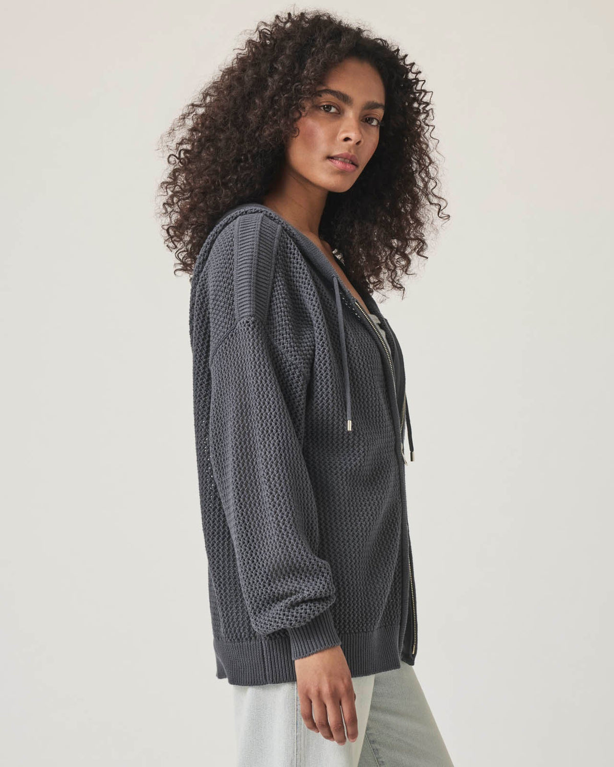 Nala Zip Up Sweater Hoodie