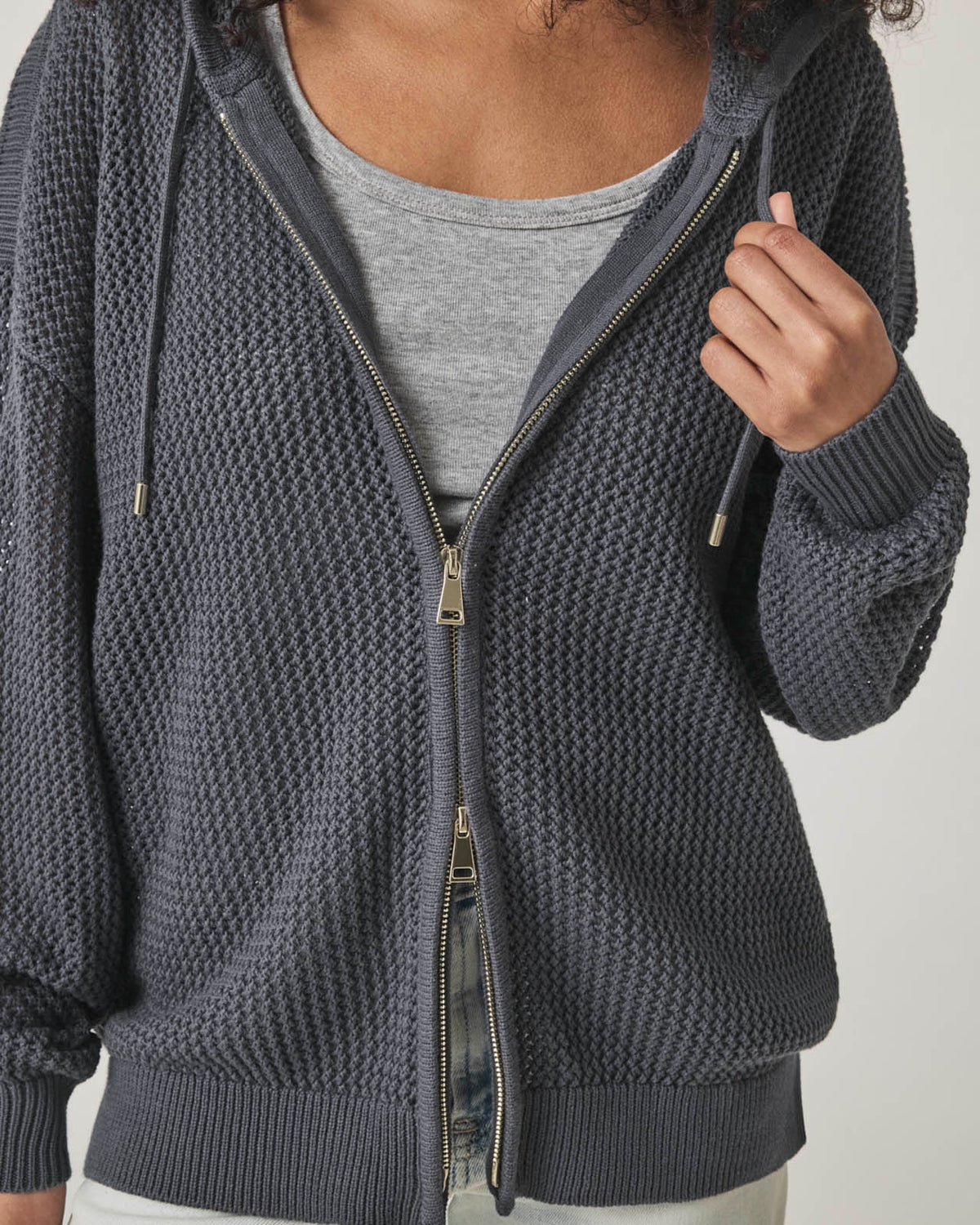 Nala Zip Up Sweater Hoodie
