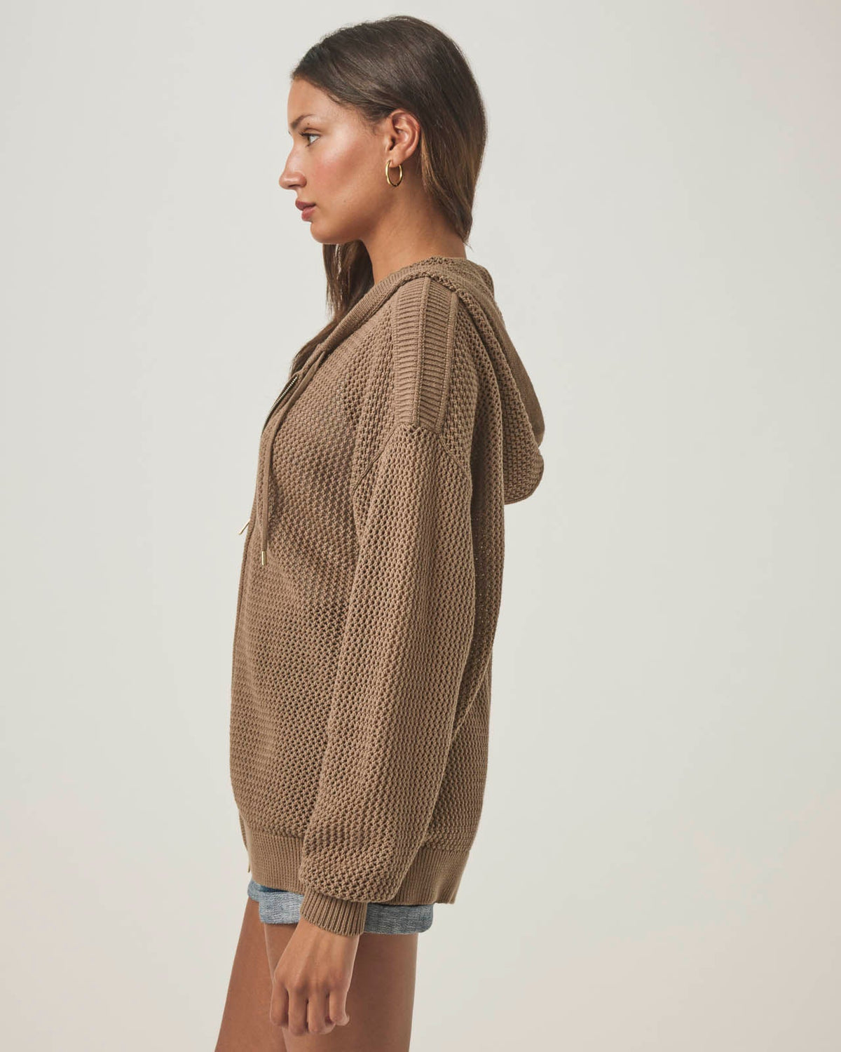 Nala Zip Up Sweater Hoodie