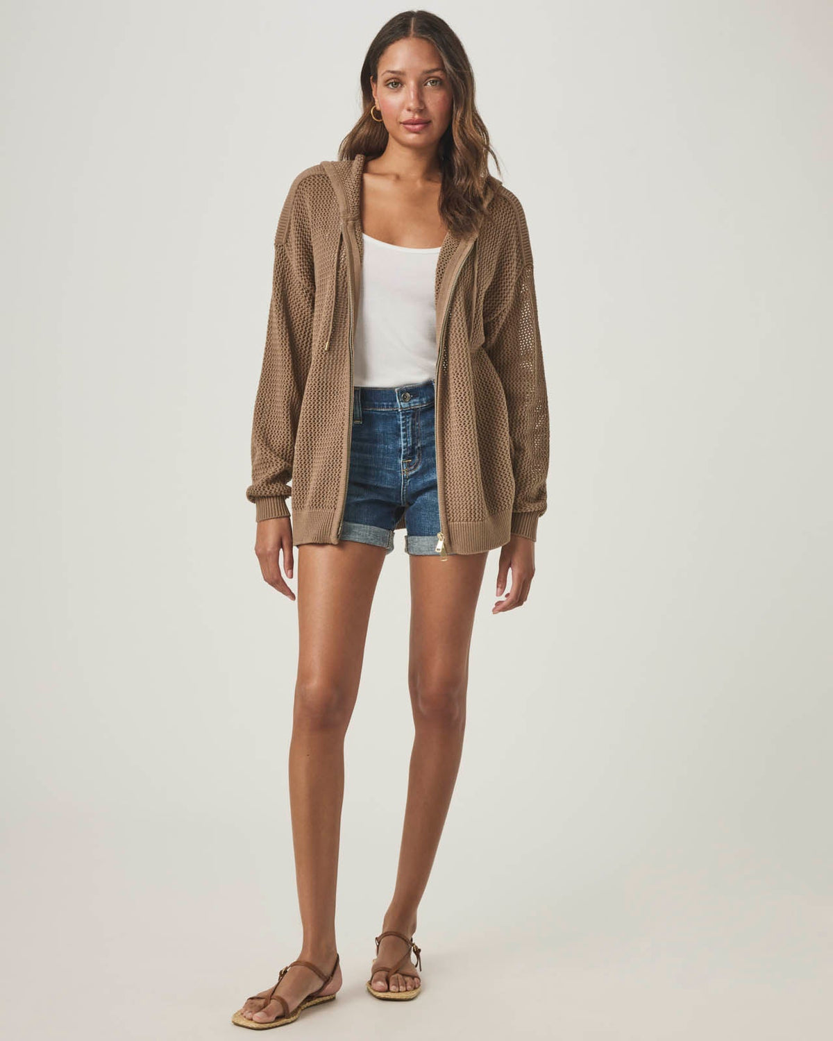 Nala Zip Up Sweater Hoodie