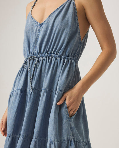 Audriana Indigo Dress - Indigo