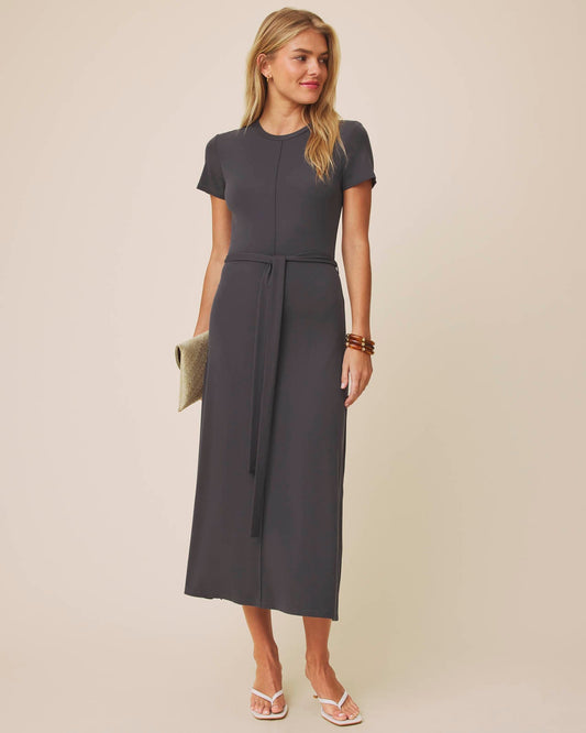Clementine Dress - Lead