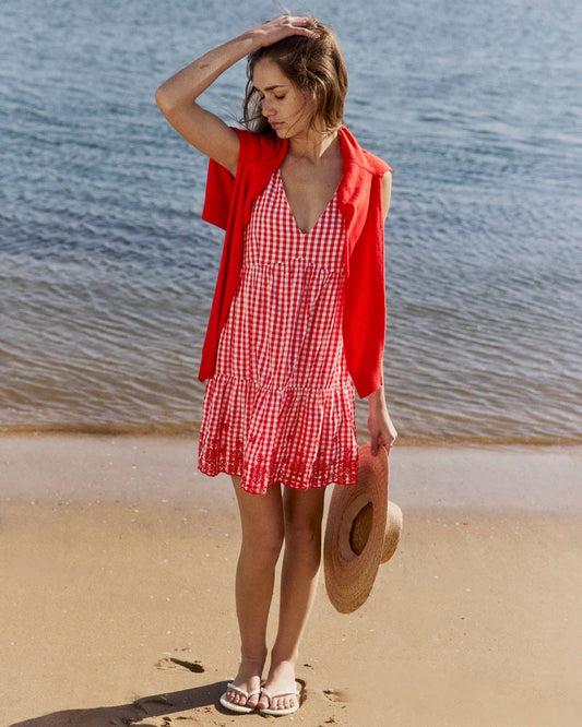Gigi Gingham Mini Dress