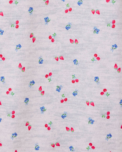 Tossed Fruit Flora Pillowsoft Short Set - Tossed Fruit
