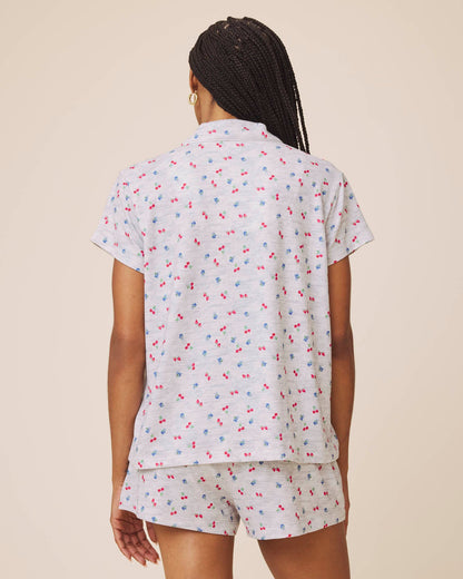 Tossed Fruit Flora Pillowsoft Short Set - Tossed Fruit