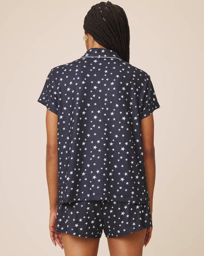 Star Spangled Flora Pillowsoft Short Set - Star Spangled