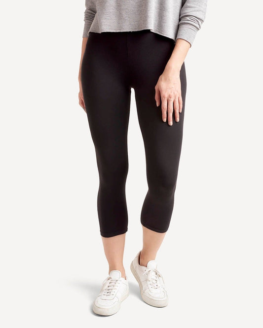 Essential Cropped Legging - Black