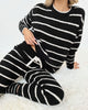 Black/Oat Stripe